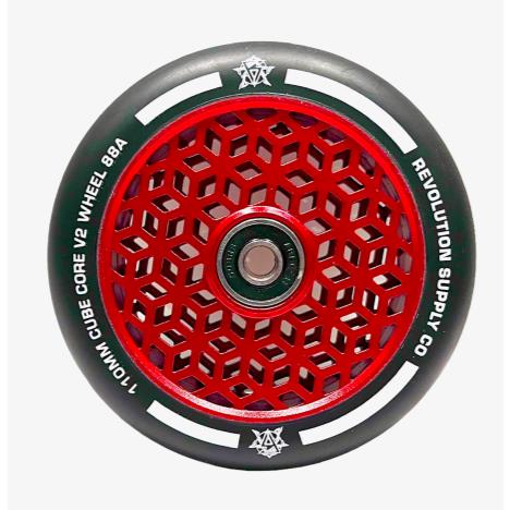 Revolution Supply Co Cube Core Wheels V2 110mm - Red £50.00